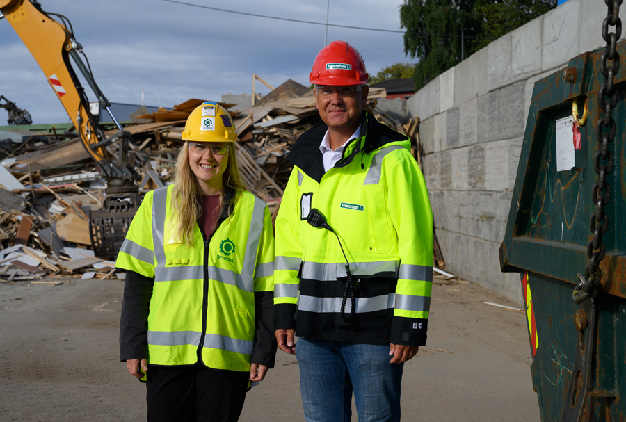 Ombruk i industriell skala