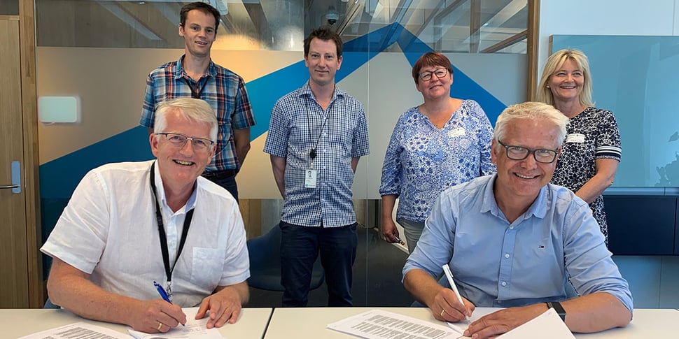 Franzefoss Gjenvinning signerer avtaler med Statkraft Varme