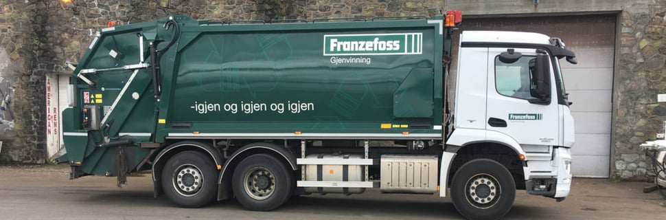 Franzefoss blir stadig grønnere