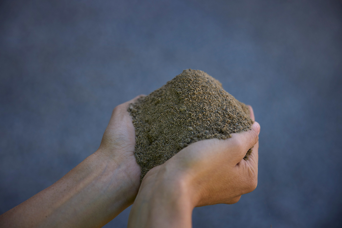 0/3 mm natursand
